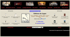 Desktop Screenshot of editionsducygne.com